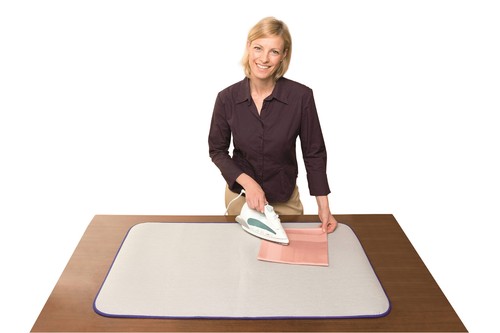 WENKO Bügeltischauflage Thermo Bügelunterlage Bügeldecke Tischbügeldecke Matt - Bild 1 von 7