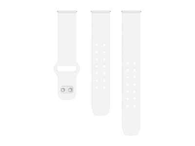 Samsung Quick Change Silicone Sport Watch Band, 20mm - White