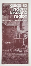 1970s Indiana IN Lakeland Goshen Warsaw Wabash Ft Wayne Vintage Travel Brochure