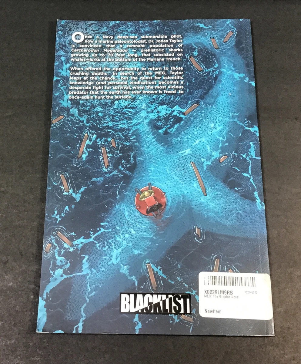 MEG Graphic Novel by Steve Alten JS Earls Mike S Miller Blacklist  Publishing | eBay