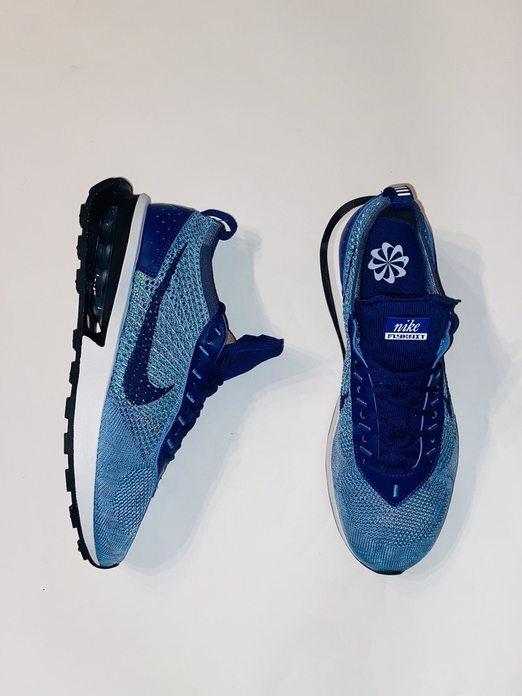 Nike Air Max Flyknit Racer Men's Size 8 Royal Blue Algae FD2765-400