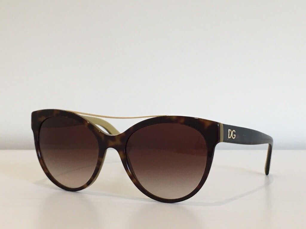Dolce & Gabbana DG 4280 2956/13 Cat Eye Havana Brown Dolce & Gabbana DG 4280 2956/13 Cat Eye Havana Brown