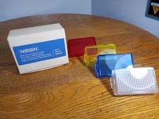 NEW VINTAGE Nissin Filter kit for electric flash - 340T, 360TW, 3800GW D3