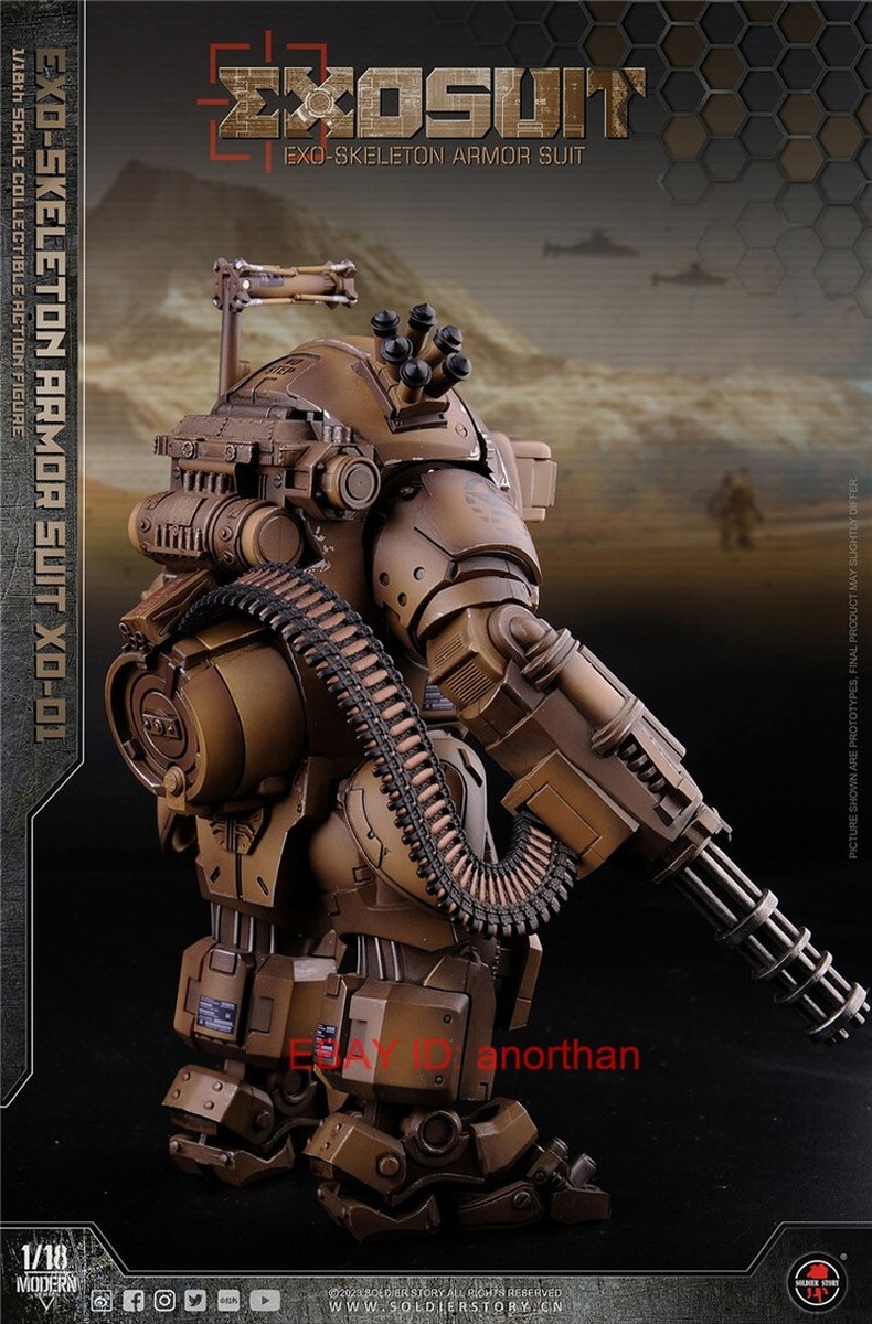 ミリタリー SoldierStory SSE001 1/18Armor Suit XO-01 Soldierstory 1/18 EXO armored suit XO-01 SSE001 Action
