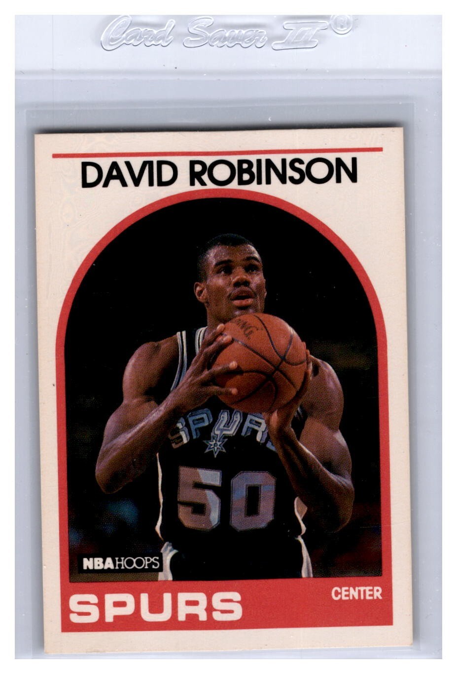 1989 Hoops #310 David Robinson RC - San Antonio Spurs