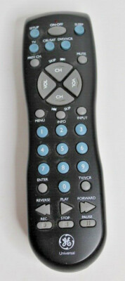 GE General Electric Universal Remote Control RC24947-B 