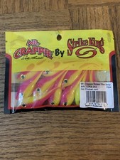 Mr Crappie Strike King Scizzor Shad Body Hot Chicken