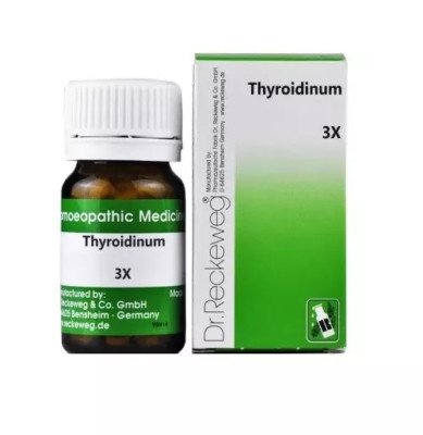 Dr.Reckeweg Germany Homeopathy Thyroidinum 3X (20gm Tablets)