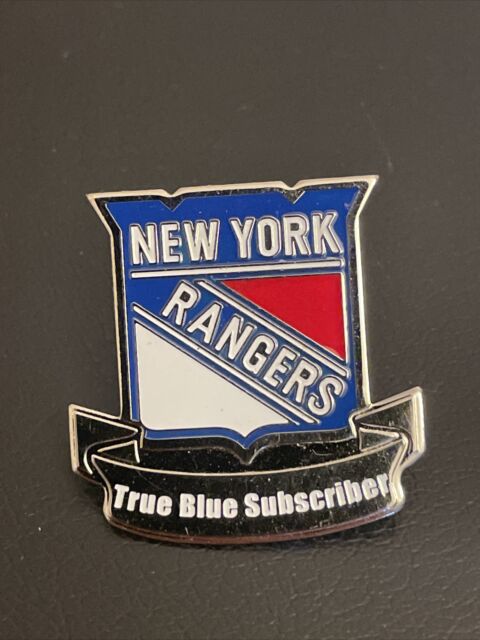 LAPEL TIE HAT PIN NEW YORK RANGERS HOCKEY NHL TRUE BLUE SUBSCRIBER SEASON TICKET LAPEL TIE HAT PIN NEW YORK RANGERS HOCKEY NHL TRUE BLUE SUBSCRIBER SEASON TICKET