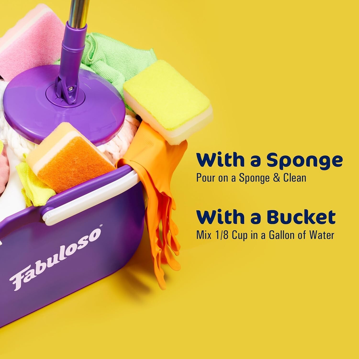 Fabuloso 2X Concentrated Multi-Purpose Cleaner Lavender 56 oz