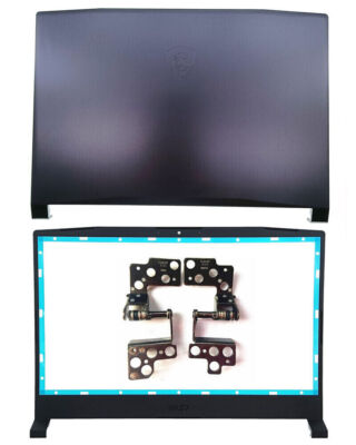 New MSI Katana GF66 11UD 11UE MS-1581 MS-1582 LCD Back Cover Top Lid Bezel Hinge