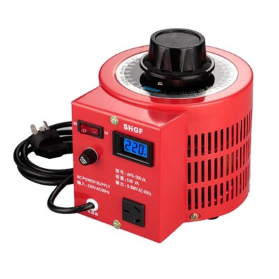 Regulator Adjustable 0-300V Transformer AC Voltage Regulator Power Supply 220V