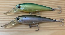 2 LUCKY CRAFT  BEVY SHAD 75 F lot.