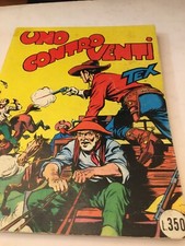 TEX N° 2 - UNO CONTRO VENTI - EDIZIONI ARALDO - MENSILE 1964, ALBO DA LIRE 350