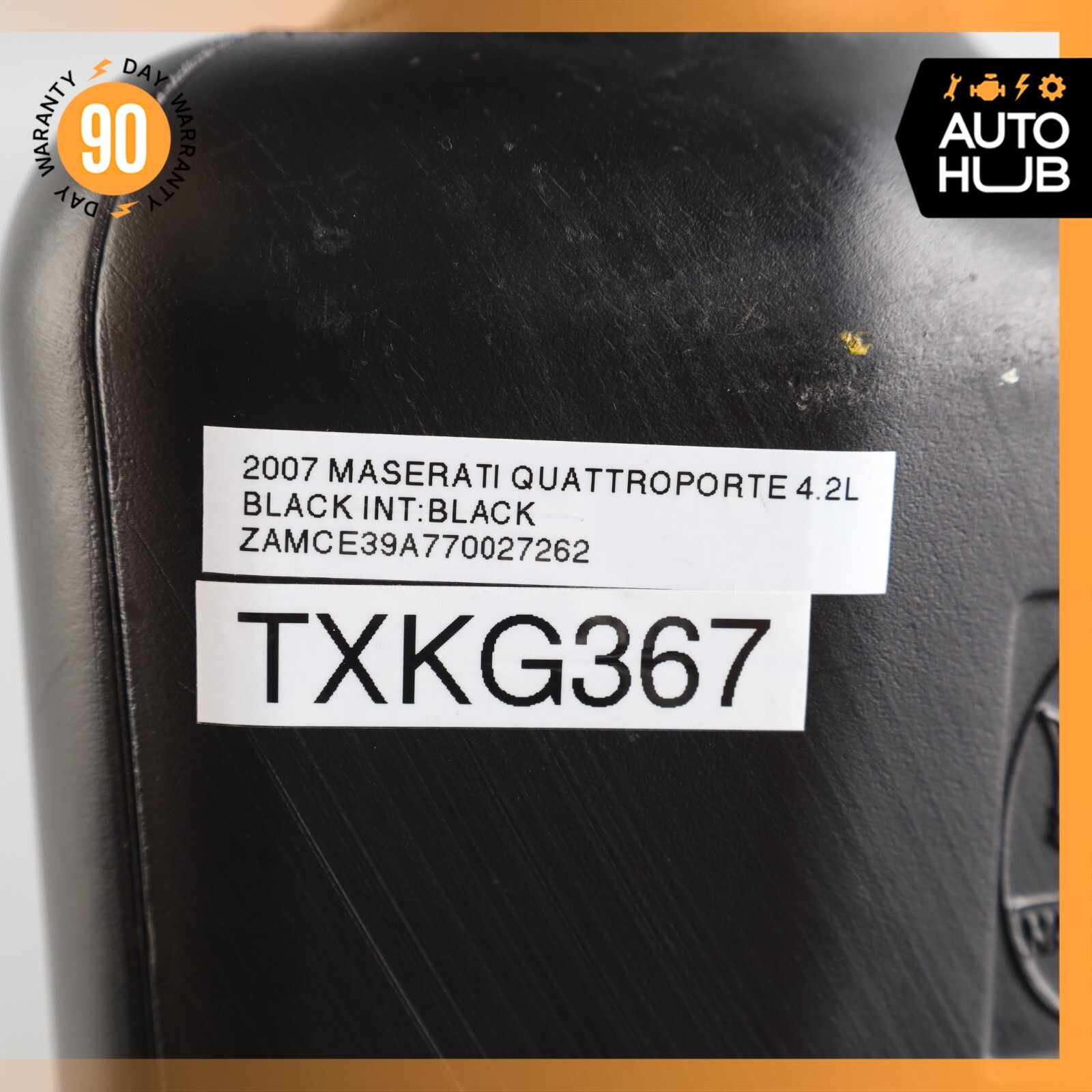 03-08 Maserati Quattroporte Headlight Windshield Washer Bottle Tank OEM 51k