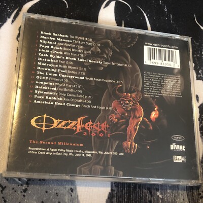 【中古】「未使用品」［CD］The World of Difang Ozzfest 2001 - The Second Millennium [CD • Various Artists • 2001