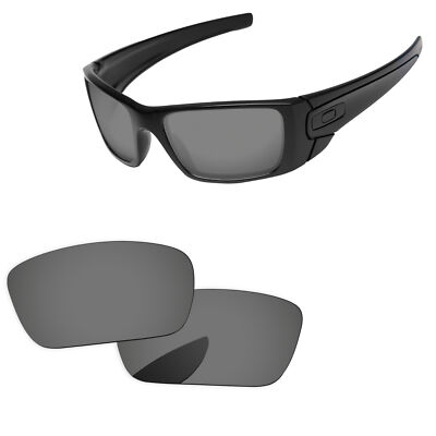 Lenslog Polarized Replacement Lens for-Oakley Fuel Cell OO9096 Sunglass-Optis