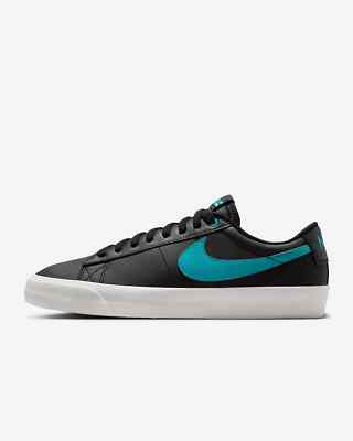 DV1226-001 Nike SB Blazer Low Pro GT Black Black Summit White 