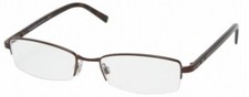 Ralph Lauren PH 1068 Brown 9013 Metal Semi-Rimless Eyeglasses Frame 53-18-140