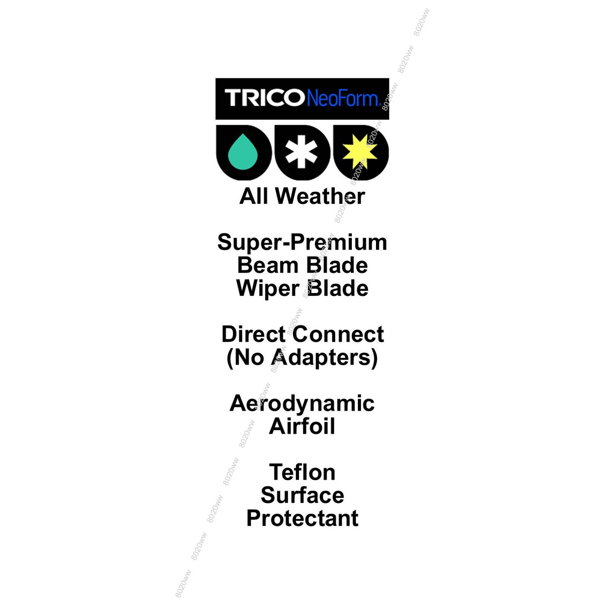 ワイト 2-Pack Trico NeoForm 16-280 28