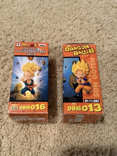 WCF Banpresto Dragonball Super Super Saiyan Trunks + Goten Vol.3 DB016 DB013