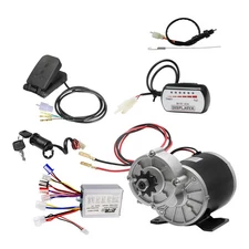 24V 450W DC Brushed Gear Motor Controller Kit Pedal for Electric Scooter Go Kart