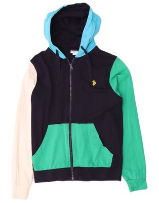 U.S. Polo Assn. Jungen Zip Hoodie Pullover 15-16 Jahre Mehrfarbig FV06