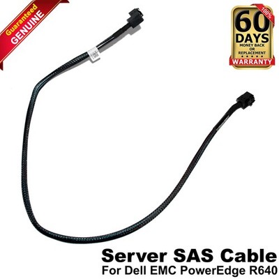 Lot 2 Dell PowerEdge R640 10x Flex Bay Front to Rear Backplane SAS Cable P2R7N
