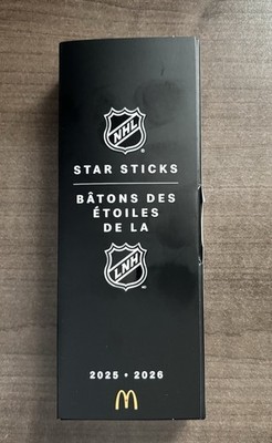 2025-26 Cale Makar McDonald s Star Sticks Hockey mini stick