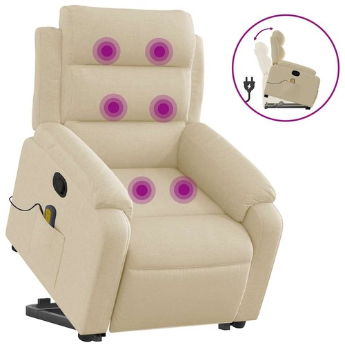 Electric Stand-Up Massage Recliner Chair - Comfy Ergonomic Design vidaXL - Picture 9 of 70