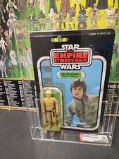 Star Wars 1980 Luke Skywalker Bespin AFA Graded ESB 32 back Card New Kenner...