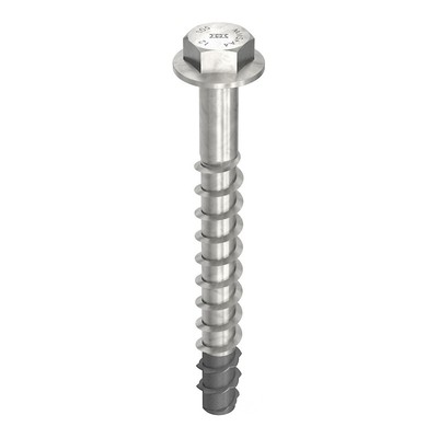 Heco MULTI-MONTI-plus SS A4 7,5 x 40 Sechskantkopf mit Scheibe 50 Stk