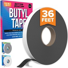 Butyl Tape for RV Boat Windows 1/8 x 3/4 x 36 FT Waterproof Double Sided