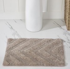 Better Trends 17" x 24" Bathroom Rugs 100 Cotton Soft Water Absorbent Non
