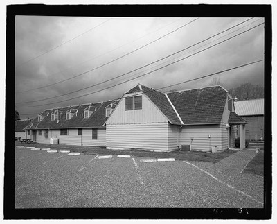 Photo:Oregon State Graphics Building View West 1900s Campus Building