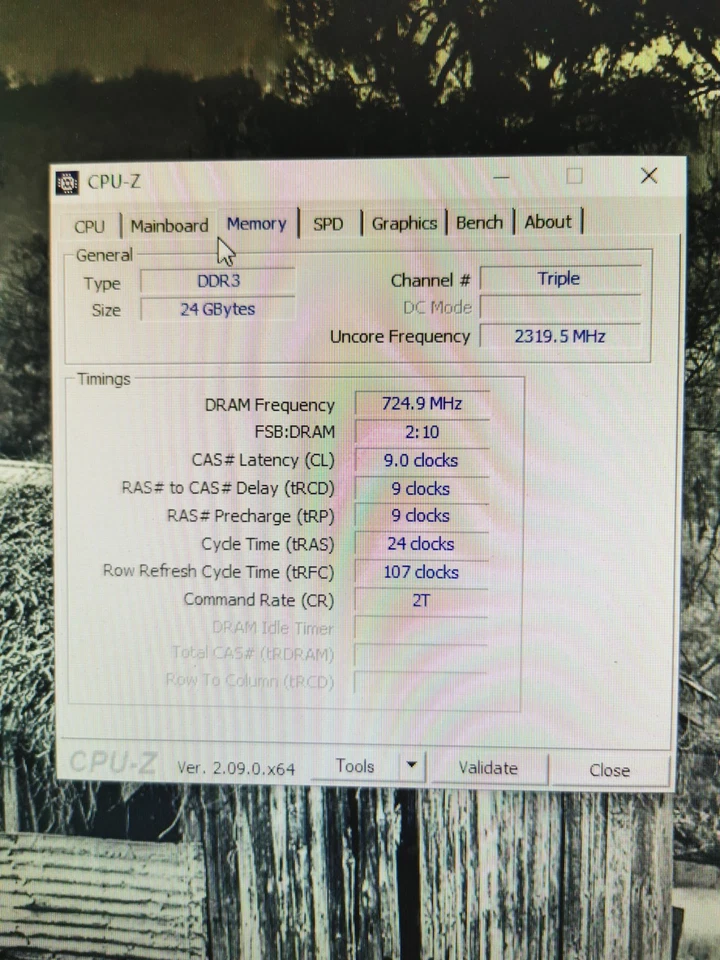 P6X59D-E Motherboard with 12GB mem and I7 970 CPU. no other items included. - Image 3 of 4