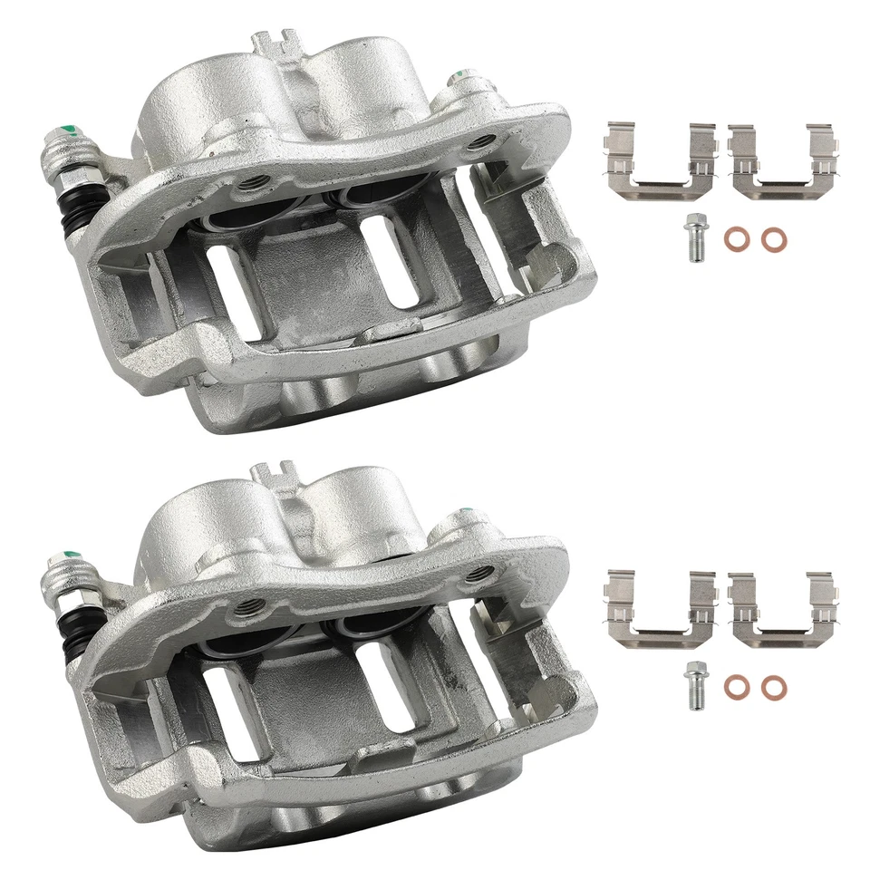 Pinzas de freno delanteras 2 piezas para Nissan Xterra 2000-2004 Nissan Frontier 2003-2004 Foto 3 de 4