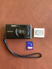 Sony Cybershot DSC-W830 20.1MP Digital Compact Camera W/ Battery  SD Card -Read