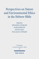 Perspectives On Nature And Environmental Ethics In The Hebrew Bible Johanne ...