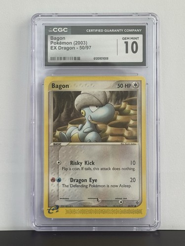 Bagon graded CGC 10 for sale on eBay