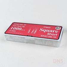 DND Full Clear Gel Tip *Pick Your Shapes*