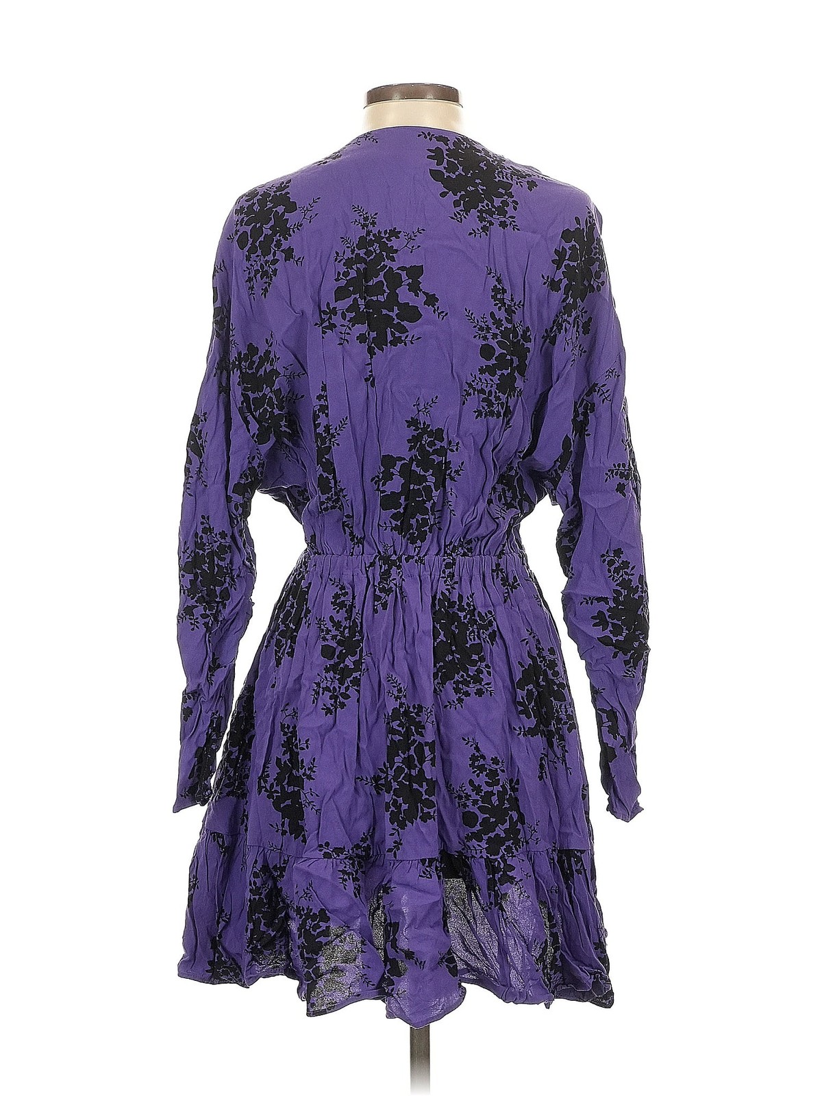 Zara Women Purple Cocktail Dress XS thumbnail 2