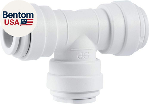 Speedfit 1/4 Inch Union Tee Connector, Push to Connect Plastic Plumbing Fitting,