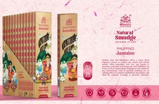 Himalaya Jasmine Natural Smudge Incense Sticks Pack of 12x25g Each Pack
