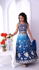 Readymade kids girls lehenga choli party wear eid indian girls designer dress