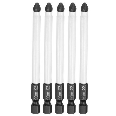 5er-Set PH2 Kreuzbits für 1/4'' 3.5'' Magnet S/W