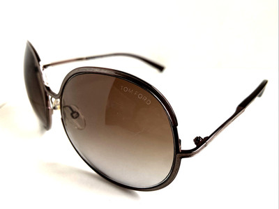 Tom Ford Alexandra TF 118 50F Gradient Round Oversized Women's Sunglasses