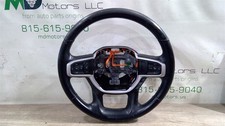 2019-2025 Ram 1500 New Style Steering Wheel Black Leather Oem 5yk252x7ae