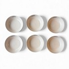 Rea Dunn Speiseschalen 6er Set weiß Schüsseln