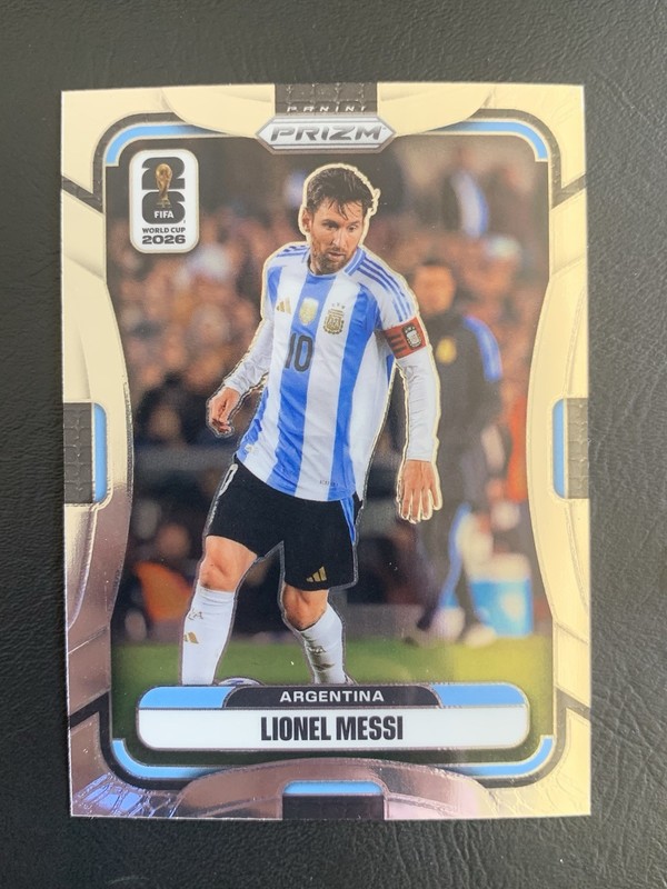 Panini 2026 Prizm FIFA World Cup Lionel Messi #10 Argentina Base Soccer Card